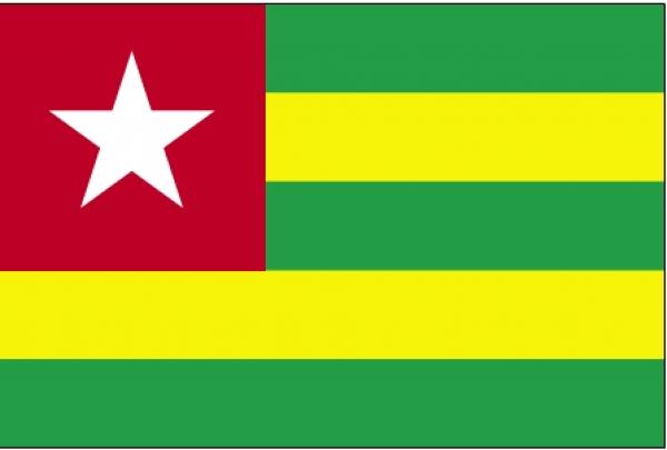 Drapeau Togo
