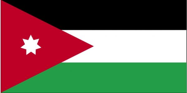 Drapeau Jordanie