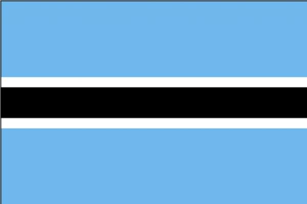 Drapeau Botswana