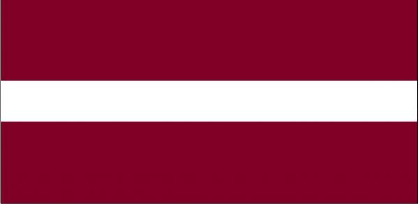 Drapeau Lettonie